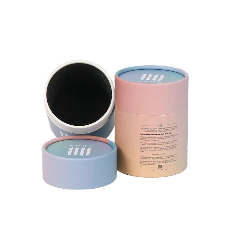 Zylindrische Kraftpapier-Tubes (T-Shirts)
