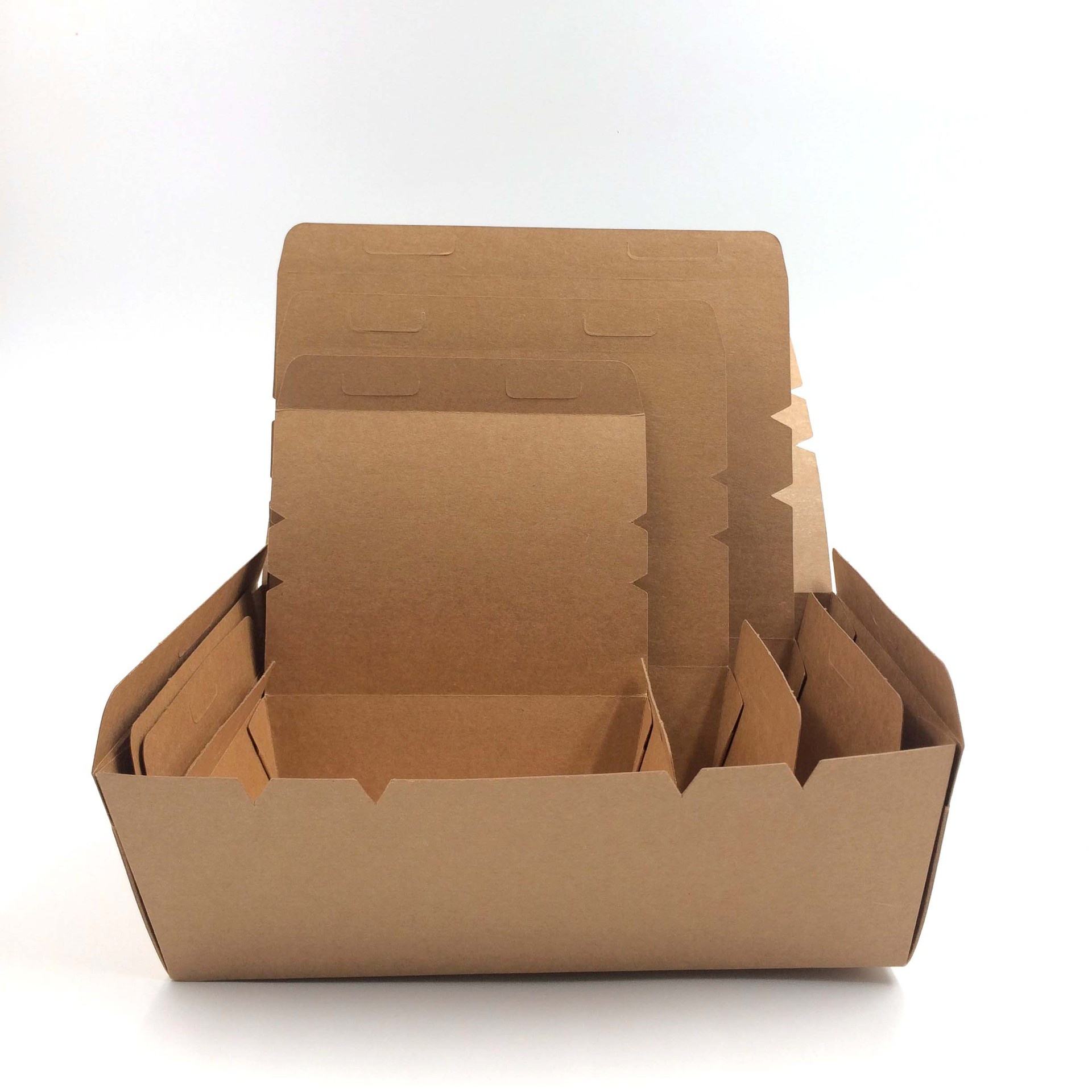 Kraft-Take-away-Boxen