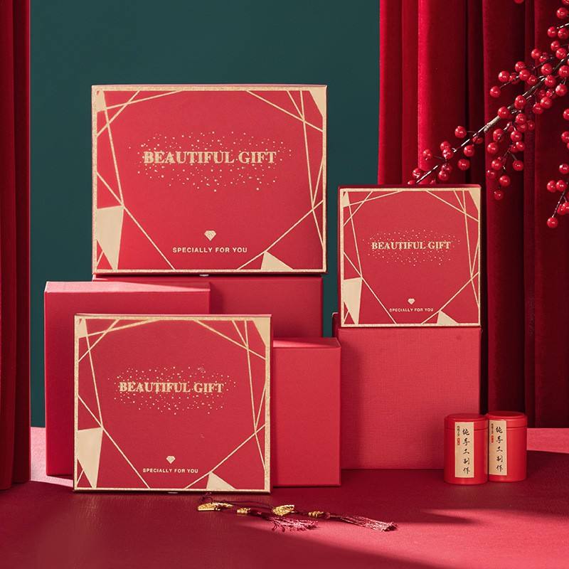 Premium-Box mit rotem Deckel