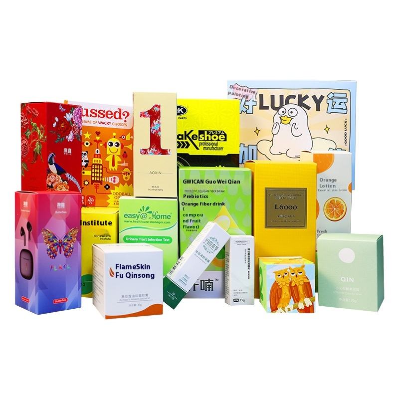 Heißfolien-Geschenkbox für Kosmetik